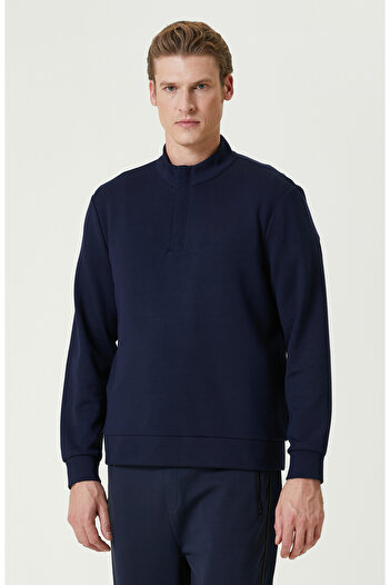 Network Lacivert Sweatshirt