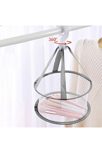 Rotixfy Drying Mesh for Makeup Sponge and Brushes, Mini Mesh, Gray