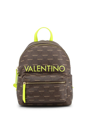 Valentino Women's backpack, Valentino, LIUTOFLUO-VBS46810, Brown/Yellow