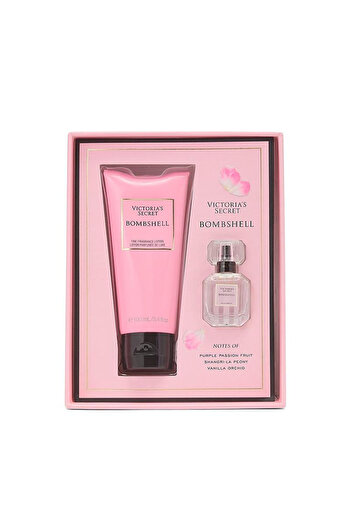 Victoria's Secret Σετ δώρου 2 προϊόντα, Victoria's Secret, Bombshell, Μίνι άρωμα 7 ml, Λοσιόν 100 ml