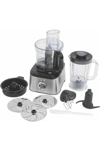 Kenwood Food Processor 1000W Multi-Functional With 3 Stainless Steel Disks, Glass Blender, Chopper B