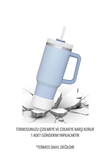 Mamastuff Koruyucu Silikon Altlık Taban - Simli Açık Mor Lila