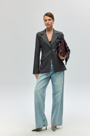 MAI STUDIOS CO. Lecco Dar Kesim Antrasit Blazer