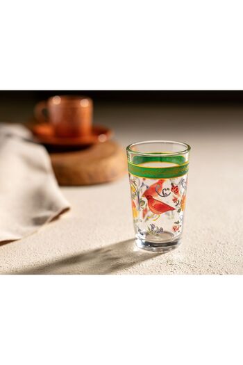 Madame Coco Ethnicque Chapelle Set of 4 Coffee Glasses - 100 ml