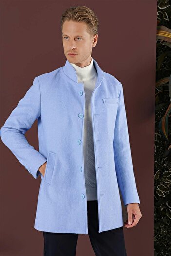 Efor KA 079 Slim Fit Mavi Spor Kaban