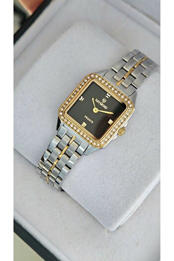 Raymond Rym-213060 Square Women's Watch Ipg-Bk