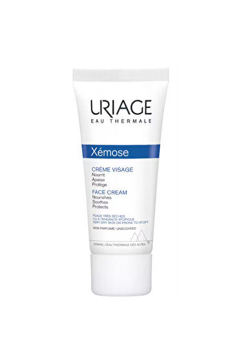 Uriage Κρέμα προσώπου Xemose, ενυδατική για ξηρό/ατοπικό δέρμα, 40 ml
