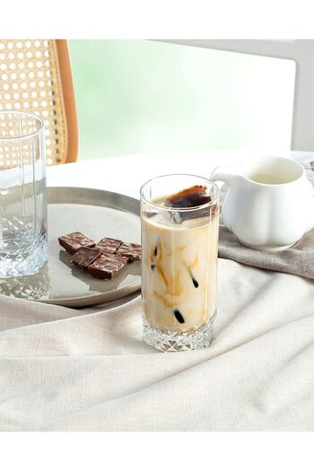 Madame Coco Pamella 4-Piece Soft Drink Glass Set - 440 ml