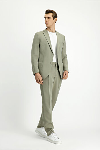 Kiğılı Regular Fit Elastic Waist Modal Blend Suit
