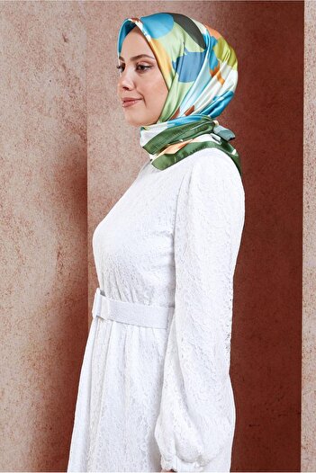 Alvina Ψηφιακό κασκόλ ALVİNA 3288 Model