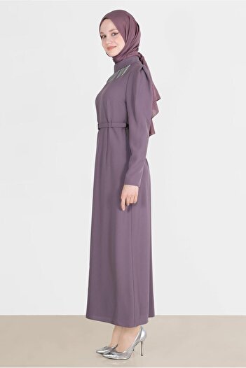 Alvina Padded Tassel Detailed Dress - 42526