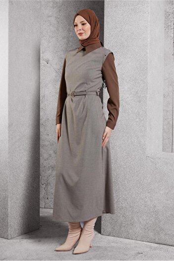 Alvina Shirt Collar Dress 45173