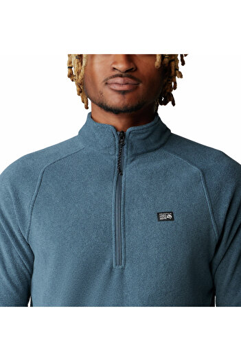 Mountain Hardwear Microchill 1/4 Zip Pullover Erkek Polar Üst