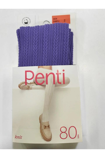 Penti Knit Women's Patterned 80 Denier Pantyhose