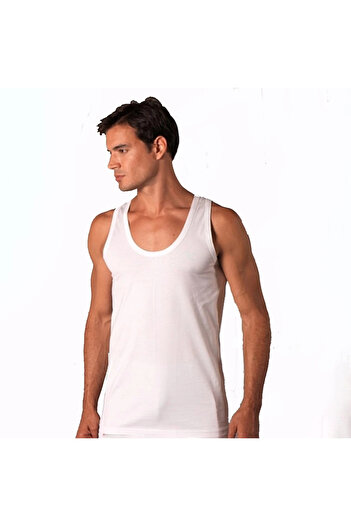 Şahinler E002 Men's 100% Cotton Strappy Undershirt