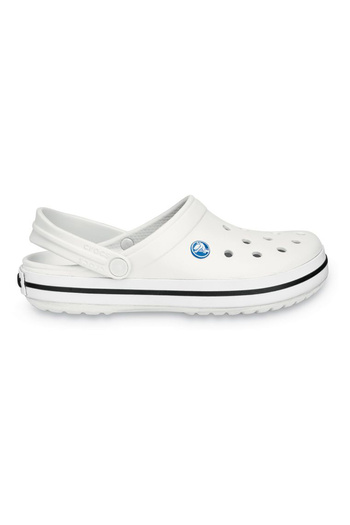 Crocs Λευκές παντόφλες κροκμπάντ Unisex - 11016-100