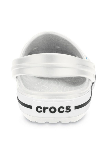 Crocs Λευκές παντόφλες κροκμπάντ Unisex - 11016-100