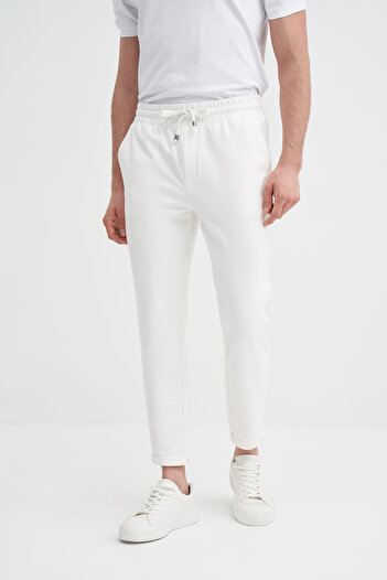 Cazador Regular Fit Suede Sweatpants