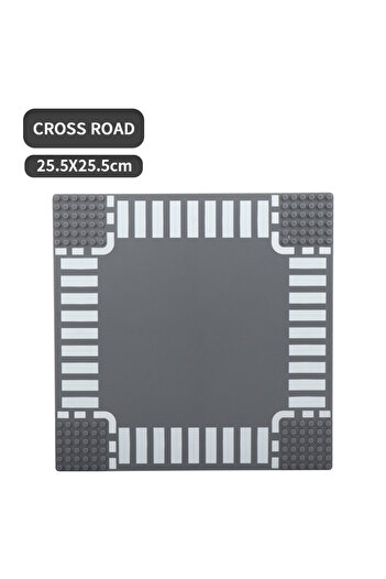 Choice Road Floor-1 Classic Building Block Base Plate City View Traffic Road Figures Construction Toys Bric