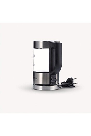 Severin WK-3472 Cam Hazneli 0.5 L Mini Su Isıtıcısı Kettle Gri