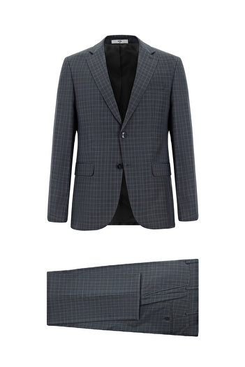 Kiğılı Regular Fit Classic Plaid Suit