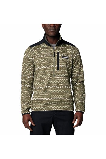 Columbia Sweater Weather Printed Half Zipper Ii Men's Fleece Top