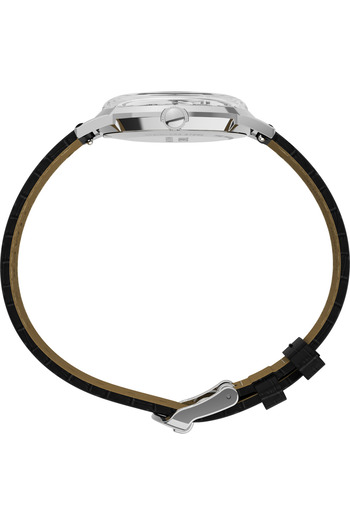 Timex Marlin® Quartz 34mm Leather Strap Watch