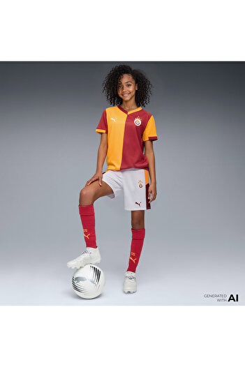 Puma Παιδικό λευκό σορτς Galatasaray SK
