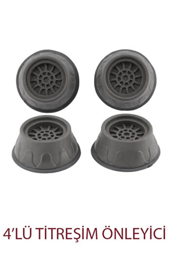 Single Washing machine refrigerator appliance white goods vibration preventer riser stand footrest 4 pieces