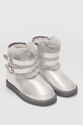 selinshoes Γυναικείες μπότες Moses με επένδυση από γούνα - ΑΣΗΜΕΝΙΟ