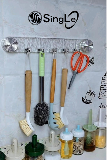 Single Vacuum Bathroom Decorative Deluxe Hanger