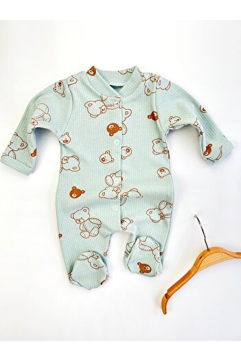 OMY Patterned Jumpsuit & Hospital Release Newborn Printed Jumpsuit