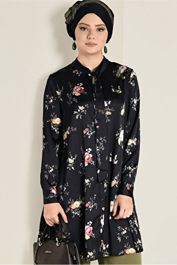 Alvina ÇİÇEK DESENLİ TUNİK 4759-1