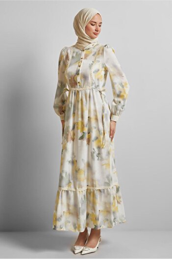 Alvina Patterned Dress 45661
