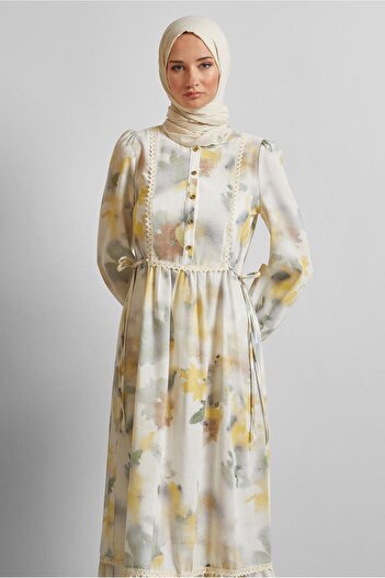 Alvina Patterned Dress 45661