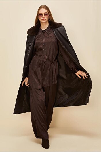 Alvina Satin Suit with Pants 46075