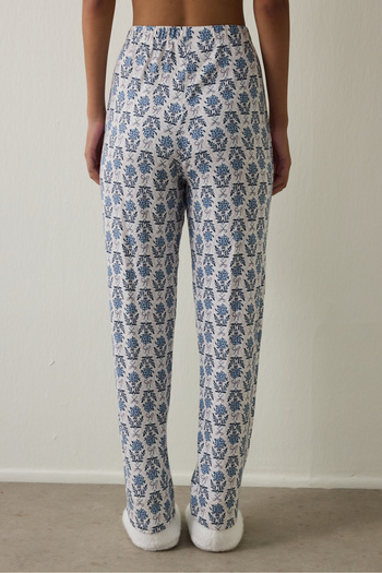 Penti Floral Tea Time Thermal Effect Pajama Bottoms