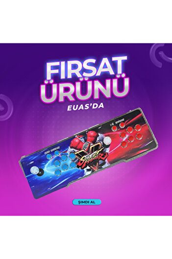 idragon 3D - Klasik Oyun Konsolu Hd Arcade Station - 10000 Oyunlu - Tv Bağlantalı - Retro Atari