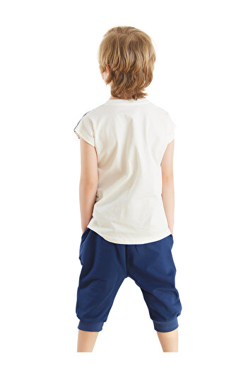 Denokids Sommerset für Jungen – Cars-T-Shirt und Capri-Shorts