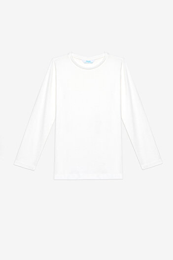 Penti Unisex Crew Neck Organic White T-Shirt
