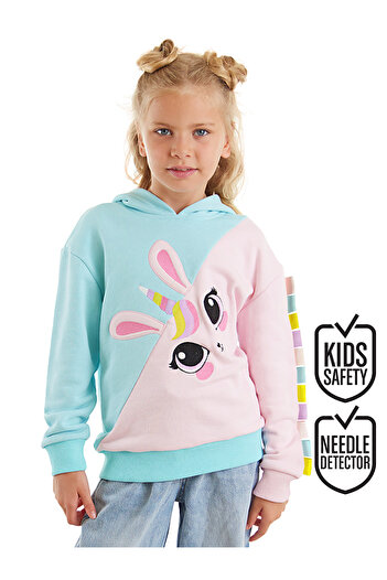 Denokids Einhorn-Kaninchen-Mädchen-Sweatshirt