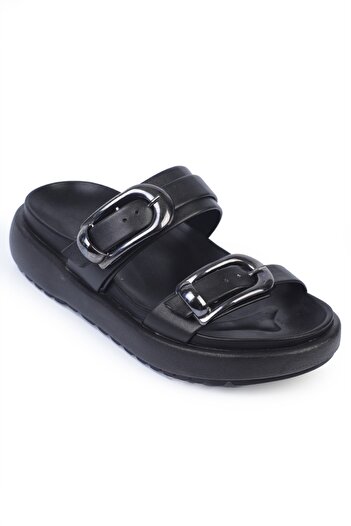 Capone Outfitters Elnai Women's Slippers with Buckle