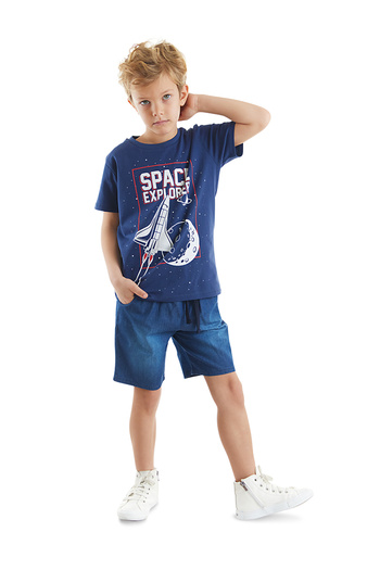 MSHB&G Space Boy T-Shirt-Jeans-Shorts-Set