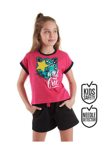 MSHB&G Wild And Free - Sommer-Set aus T-Shirt und Shorts für Mädchen
