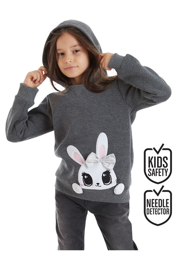 Denokids Hanorac drăguț pentru fetiță iepure