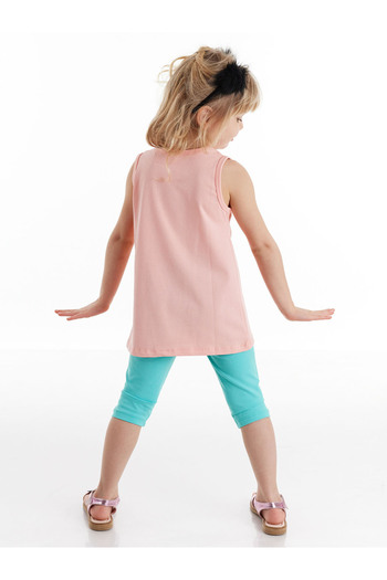 Denokids Panda Star T-Shirt-Strumpfhosen-Set für Mädchen