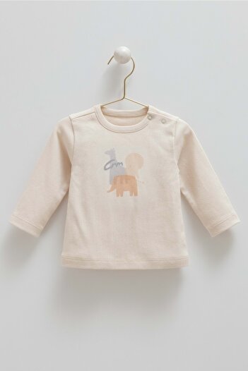 DIGERUI Animals World Kangaroo Pocket Back Embroidered Hooded Three-Piece Bottom-Up Set Indigo