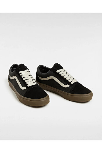 Vans Vn0A2Z42Bma1-Old Skool Black Leather Men's Lifestyle Shoes