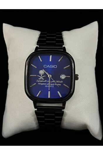 Casio Casio watch Saudi Arabia black with blue