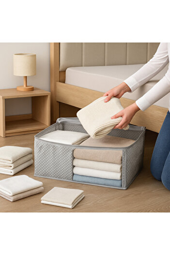 Tvl Home Windowed Sweater Storage Organizer under the Bed